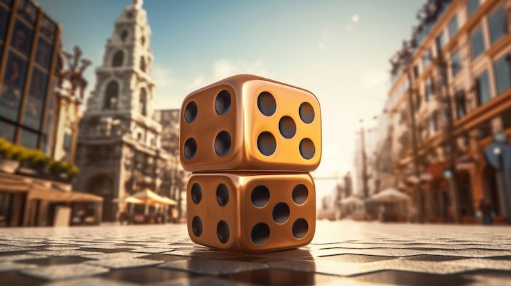 Studio live European Roulette dengan dealer dan roda kasino
